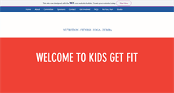 Desktop Screenshot of kidsgetfit.net